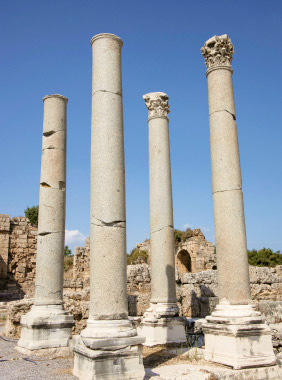 The ancient city of Perge